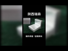 Scaffalature per saldature esplosive