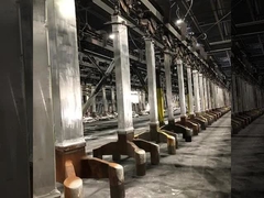 Fabbricazione di anodi a giogo in acciaio fuso